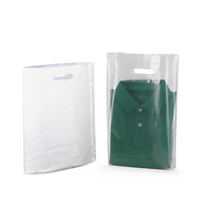 200x Igelitové tašky s úchyty, 300x400x80mm, průhledná | RAJA®