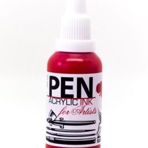 Akrylový inkoust PEN 35ml – 1 bílá titanová