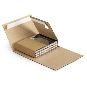 25x Křížové DVD obaly 190 x 140 x 15/60 mm, super