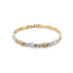 Beny Jewellery Dámský Náramek z Kombinovaného Zlata