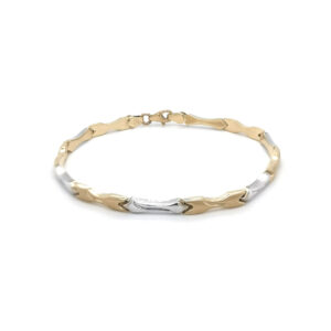 Beny Jewellery Dámský Náramek z Kombinovaného Zlata