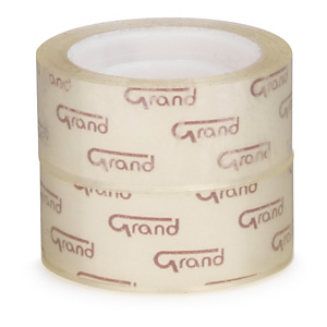 8x Kancelářská lepicí páska GRAND, šířka 18mm, délka 30m
