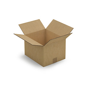 15x Kartonová krabice 280x230x170mm, hnědá, klopová,pětivrstvá vlnitá lepenka (5VVL) | RAJA