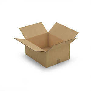 15x Kartonová krabice 430x350x200mm, hnědá, klopová,pětivrstvá vlnitá lepenka (5VVL) | RAJA