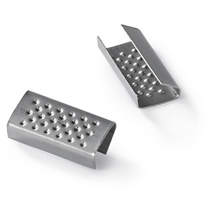 3000x Kovové uzavírací spony 13 mm