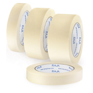 24x Krepová lepicí páska, 50mm, návin 50m, tloušťka 120µm | RAJA