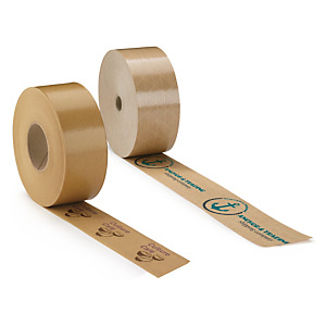 12x Lepicí páska pro lepení za mokra s firemním potiskem 1 barva, 150 m