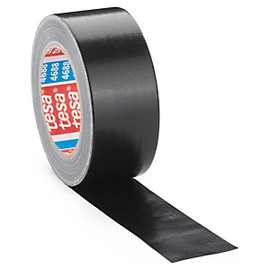 5x Lepicí páska zesílená, 50mm, návin 25m, ČERNÁ, tloušťka 260µm | TESA