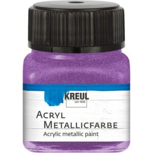 Akrylová barva metalická KREUL 20 ml LILA