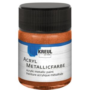 Akrylová barva metalická KREUL 50 ml MĚDĚNÁ