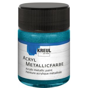 Akrylová barva metalická KREUL 50 ml PETROL
