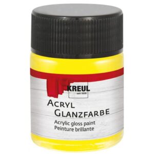 Akrylová barva lesklá KREUL 50 ml ŽLUTÁ