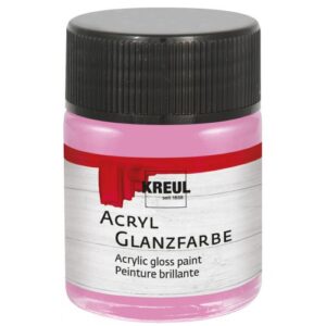 Akrylová barva lesklá KREUL 50 ml RŮŽOVÁ