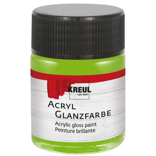 Akrylová barva lesklá KREUL 50 ml MÁJOVÁ ZELENÁ