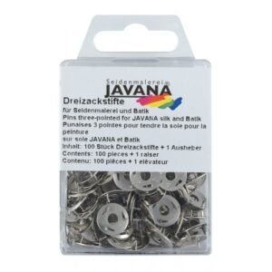 Tříbodové špendlíky JAVANA 100 ks