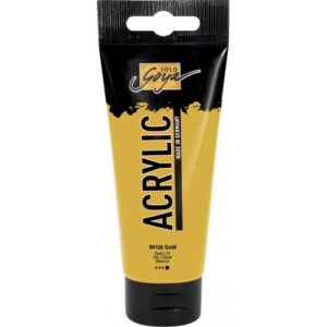 Akrylová barva SOLO GOYA 100 ml ZLATÁ