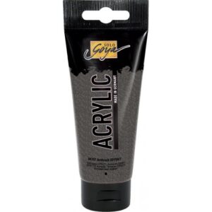 Akrylová barva SOLO GOYA EFEKT 100 ml ANTRACITOVÁ