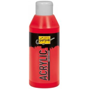 Akrylová barva SOLO GOYA 250 ml ČERVENÁ
