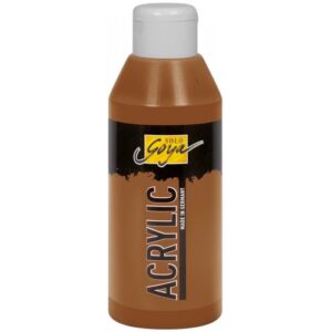 Akrylová barva SOLO GOYA 250 ml OXID HNĚDÁ