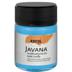 Barva na světlý textil JAVANA 50 ml FLUORESCENČNÍ MODRÁ