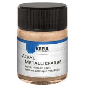 Akrylová barva metalická KREUL 50 ml ŠAMPAŇSKÁ