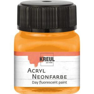 Akrylová barva neonová KREUL 20 ml ORANŽOVÁ