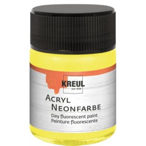 Akrylová barva neonová KREUL 50 ml ŽLUTÁ