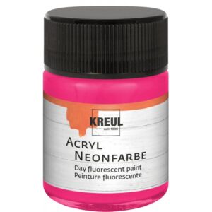 Akrylová barva neonová KREUL 50 ml RŮŽOVÁ