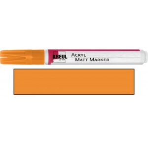 Akrylový fix matný KREUL medium ORANŽOVÁ
