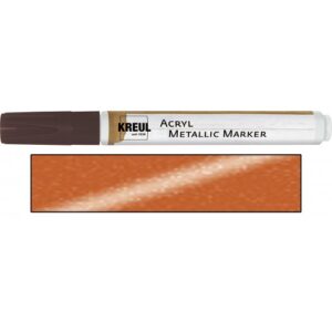 Akrylový fix metalický KREUL medium MĚDĚNÁ