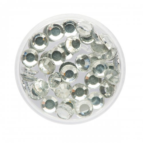 Třpytivé kamínky k nalepení na obličej 2,5 g - KRYSTAL XL