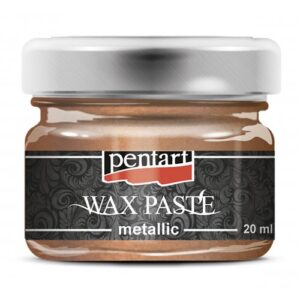 Vosková pasta metalická PENTART 20 ml BRONZOVÁ
