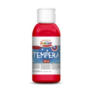 Tempera PENTART 100 ml ČERVENÁ