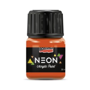 Akrylová barva NEON PENTART 30 ml ORANŽOVÁ