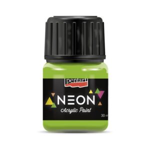 Akrylová barva NEON PENTART 30 ml ZELENÁ