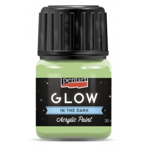 Akrylová barva svítící ve tmě PENTART 30 ml ZELENÁ