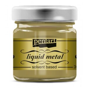 Tekutý kov PENTART 30 ml ZLATÁ
