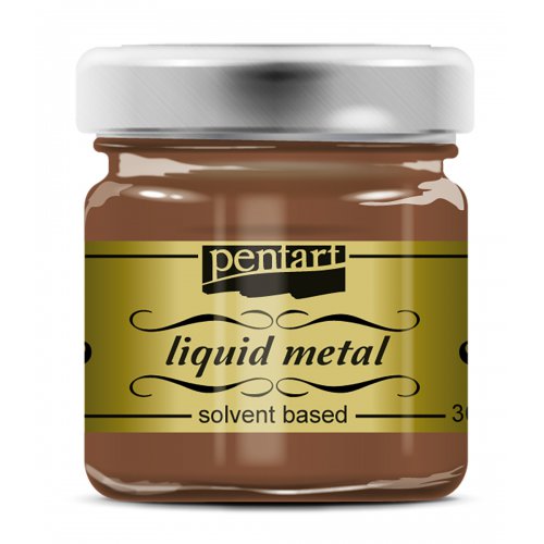 Tekutý kov PENTART 30 ml MĚDĚNÁ