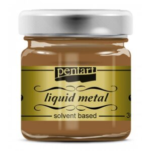 Tekutý kov PENTART 30 ml BRONZOVÁ