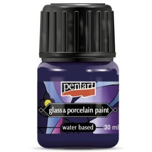 Barva na sklo a porcelán PENTART 30 ml PURPUROVÁ