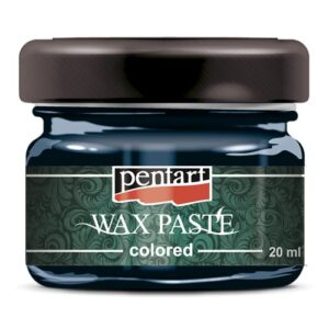 Vosková pasta barevná PENTART 20 ml MODRÁ