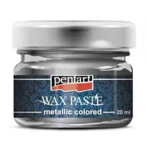 Vosková pasta barevná metalická PENTART 20 ml GRAFIT
