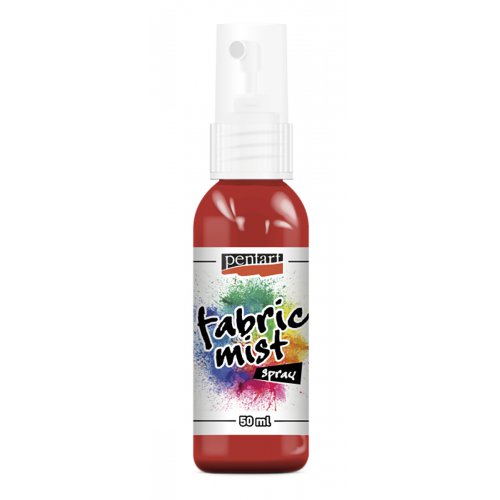 Barva na textil ve spreji PENTART 50 ml ČERVENÁ