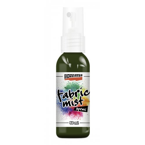 Barva na textil ve spreji PENTART 50 ml TMAVÁ ZELENÁ