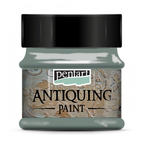 Antikovací barva PENTART 50 ml KRÉMOVÁ ZELENÁ