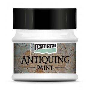 Antikovací barva PENTART 50 ml BÍLÁ