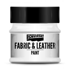 Barva na kůži a textil PENTART 50 ml BÍLÁ