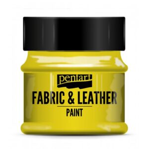 Barva na kůži a textil PENTART 50 ml ŽLUTÁ