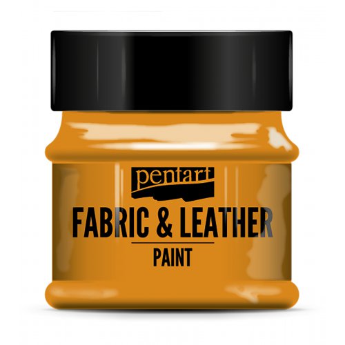 Barva na kůži a textil PENTART 50 ml ORANŽOVÁ