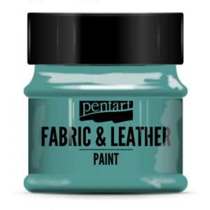 Barva na kůži a textil PENTART 50 ml TYRKYSOVÁ ZELENÁ